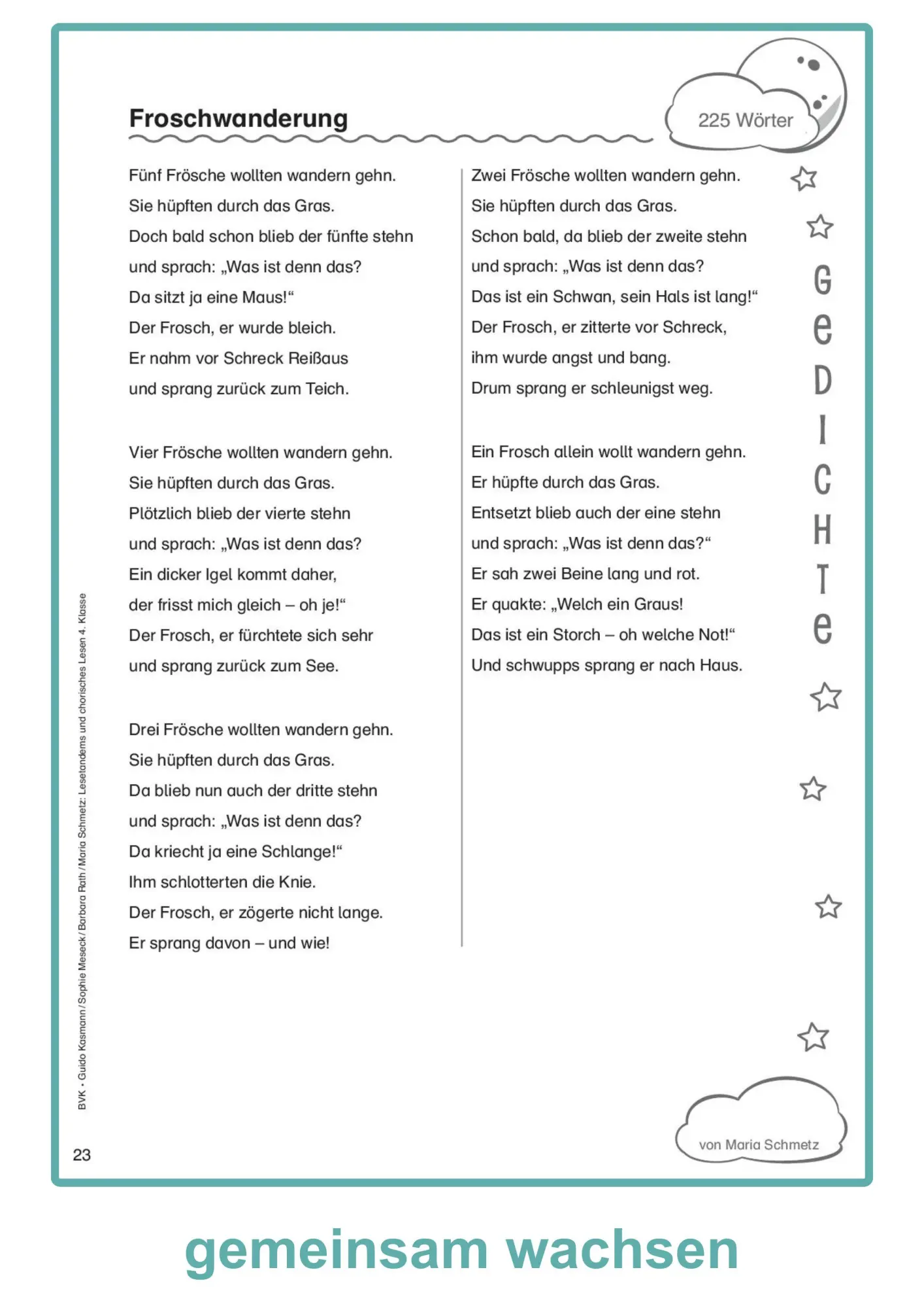 Bild: 9783965202412 | Lesetandems und chorisches Lesen - 4. Klasse | Guido Kasmann (u. a.)