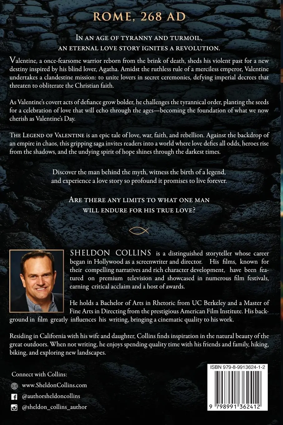 Rückseite: 9798991362412 | The Legend of Valentine | Sheldon Collins | Taschenbuch | Englisch
