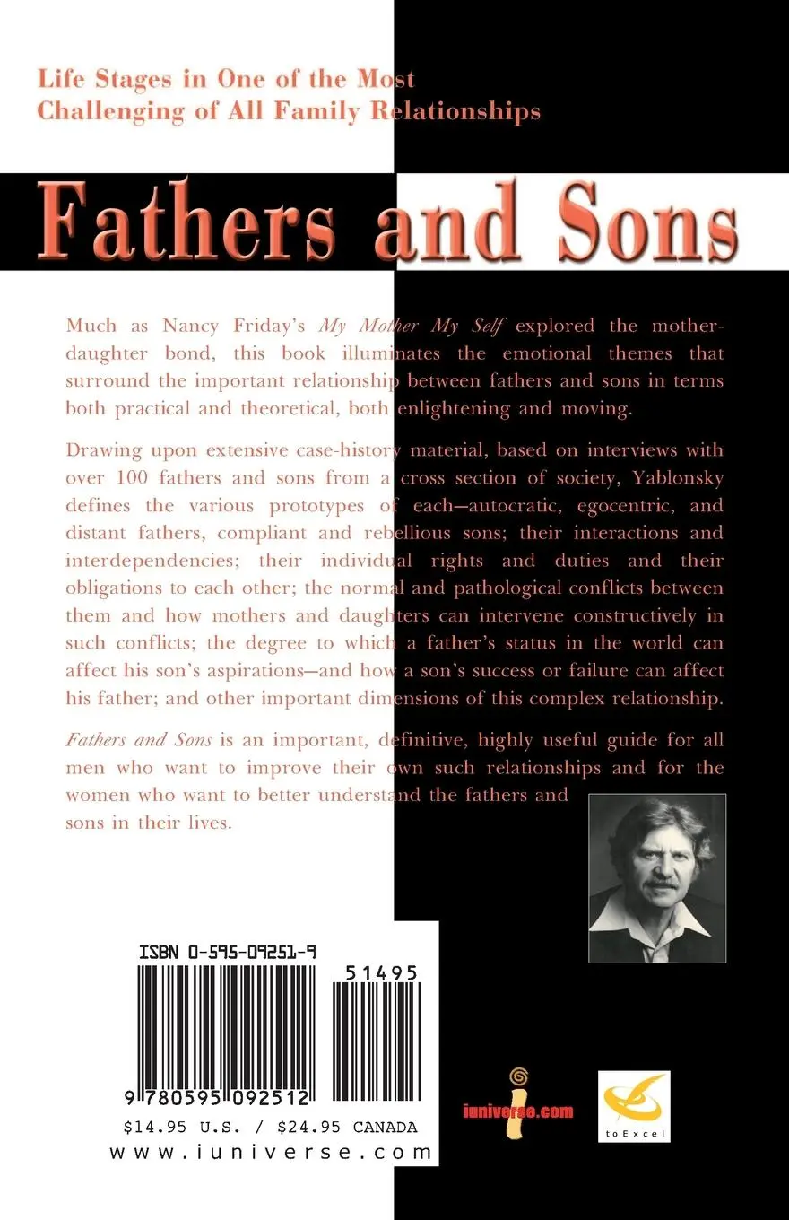 Rückseite: 9780595092512 | Fathers and Sons | Lewis Yablonsky | Taschenbuch | Englisch | 2000