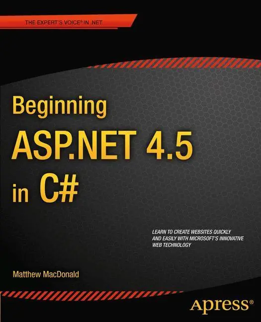 Bild: 9781430242512 | Beginning ASP.NET 4.5 in C | Matthew Macdonald | Taschenbuch | xxxvi