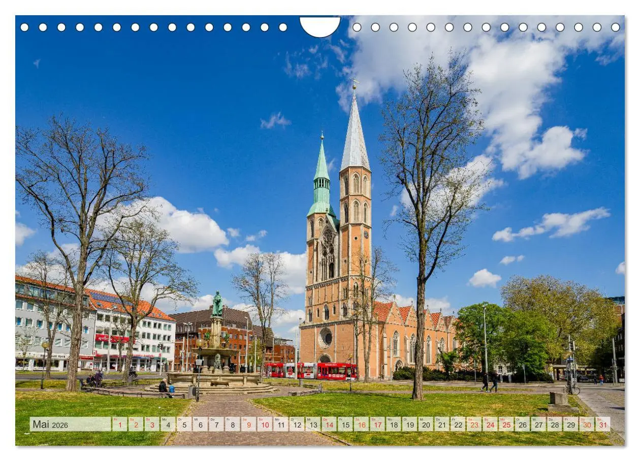 Bild: 9783457702512 | Braunschweig Impressionen (Wandkalender 2026 DIN A4 quer), CALVENDO...