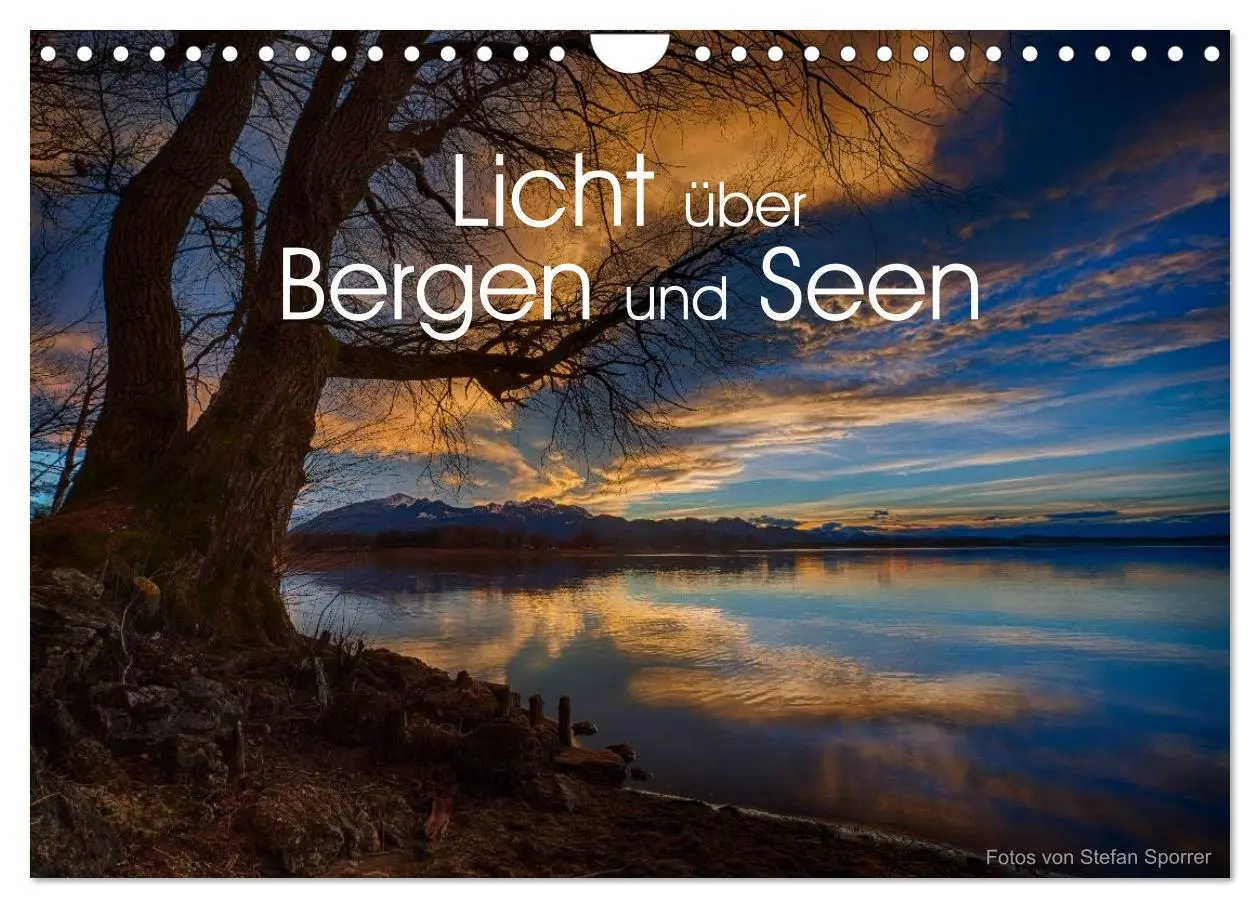 Cover: 9783516102512 | Licht über Bergen und Seen (Wandkalender 2026 DIN A4 quer),...