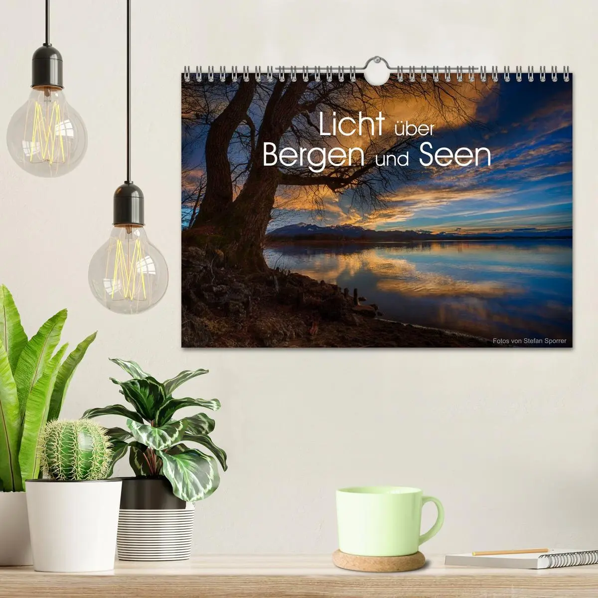 Bild: 9783516102512 | Licht über Bergen und Seen (Wandkalender 2026 DIN A4 quer),...