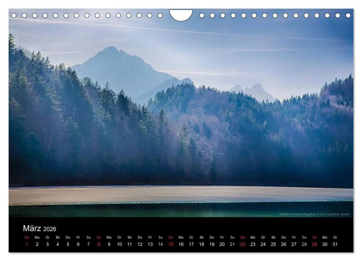Bild: 9783516102512 | Licht über Bergen und Seen (Wandkalender 2026 DIN A4 quer),...