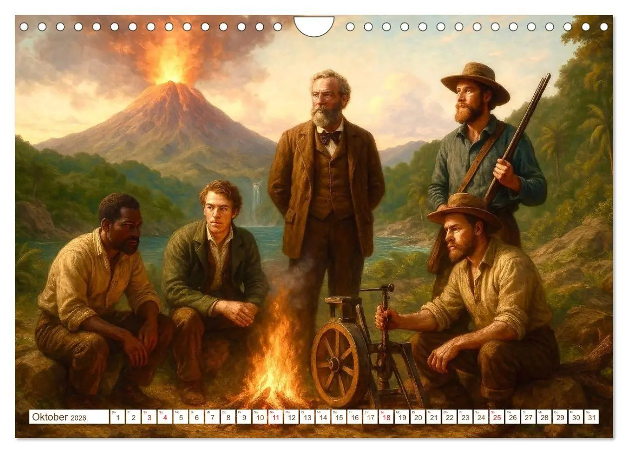 Bild: 9783516652512 | Jules Verne. Sein Leben, seine Werke (Wandkalender 2026 DIN A4...