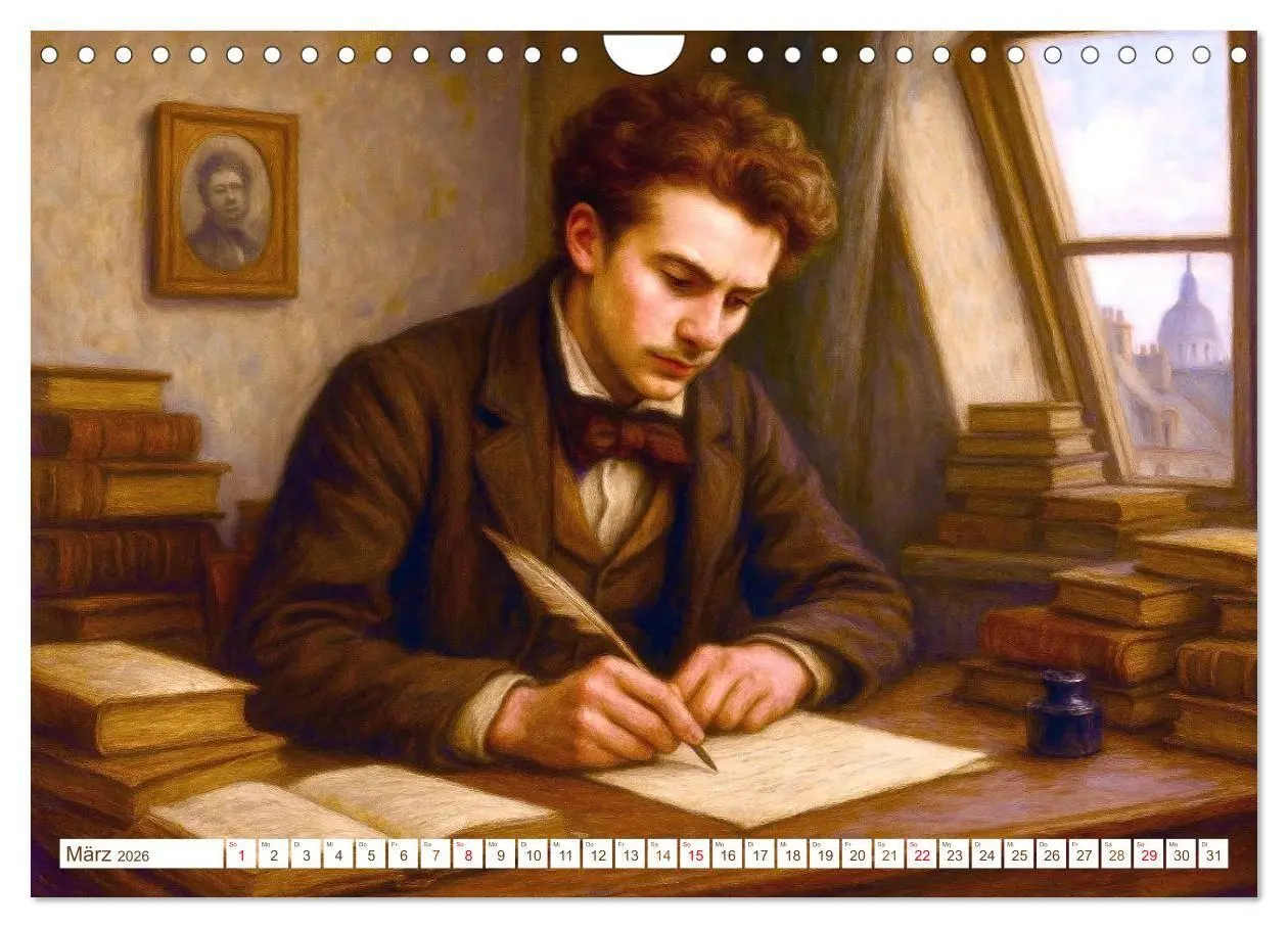Bild: 9783516652512 | Jules Verne. Sein Leben, seine Werke (Wandkalender 2026 DIN A4...