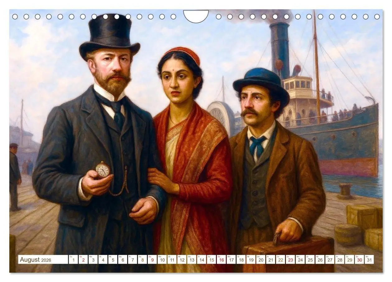 Bild: 9783516652512 | Jules Verne. Sein Leben, seine Werke (Wandkalender 2026 DIN A4...