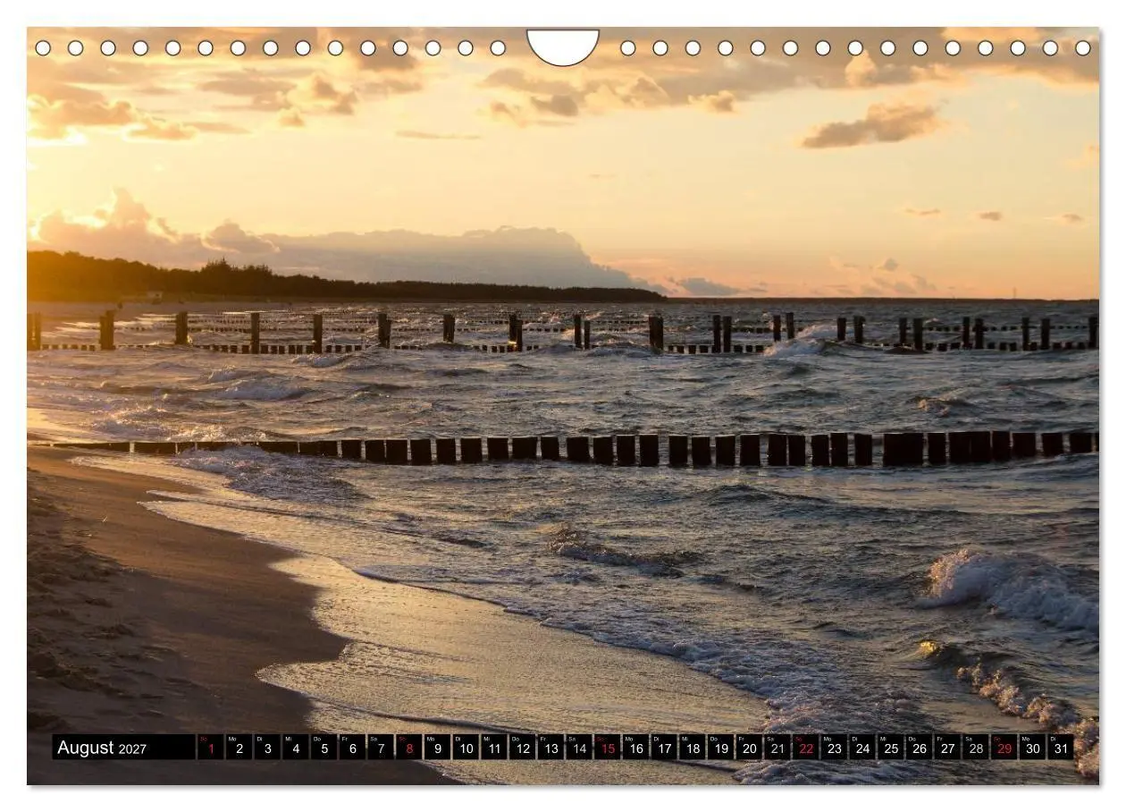 Bild: 9783594182512 | Binz Zingst 2027 (Wandkalender 2027 DIN A4 quer), CALVENDO...