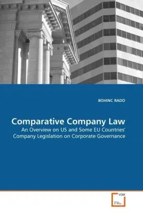 Cover: 9783639342512 | Comparative Company Law | Bohninc Rado | Taschenbuch | Englisch | 2011