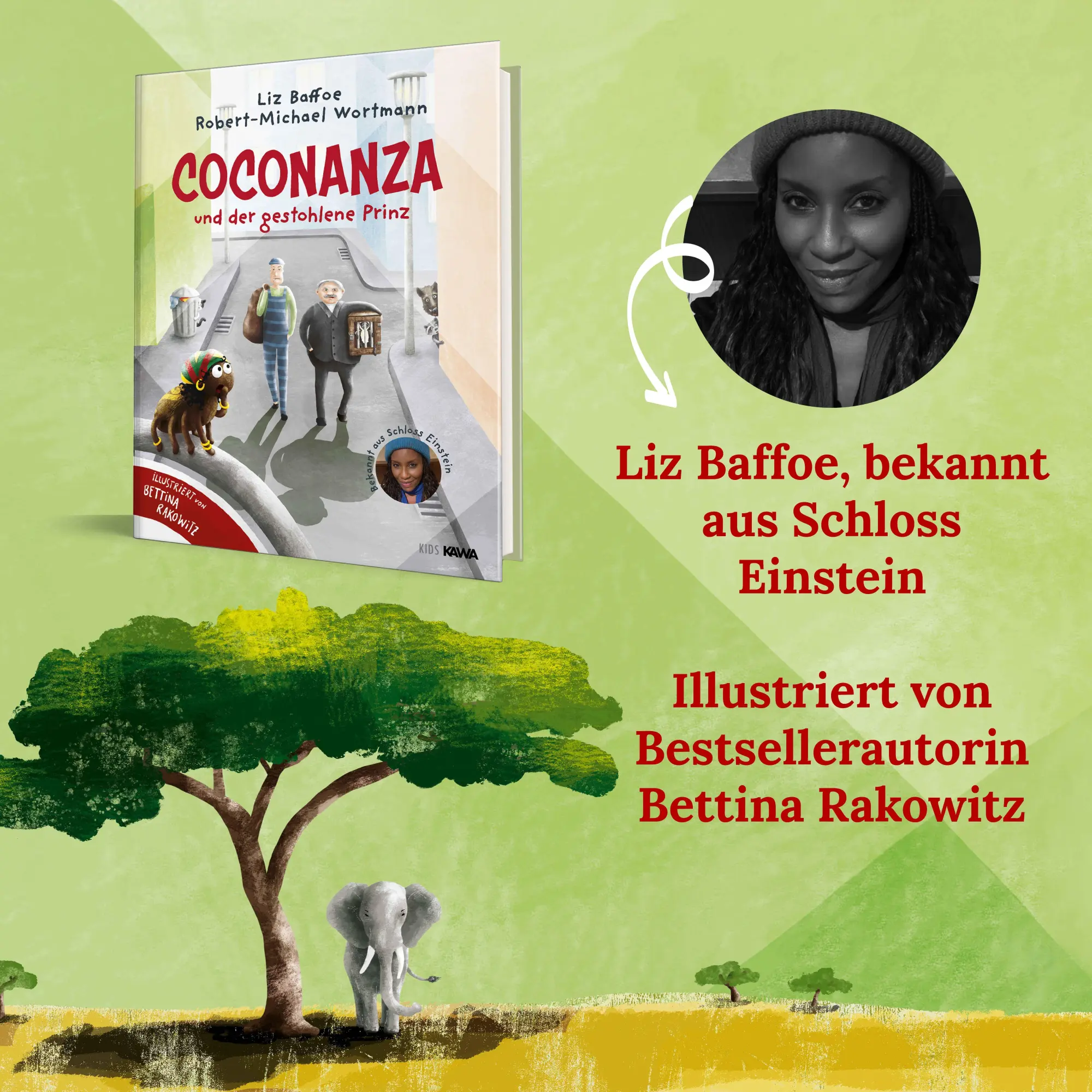 Bild: 9783986602512 | Coconanza und der gestohlene Prinz | Liz Baffoe (u. a.) | Buch | 2026