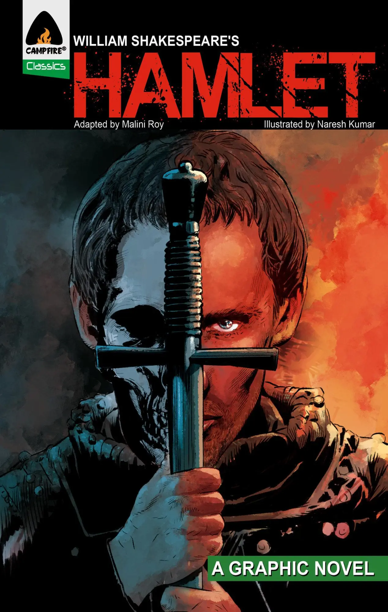 Cover: 9789381182512 | Hamlet | Campfire Graphic Novels | William Shakespeare | Taschenbuch