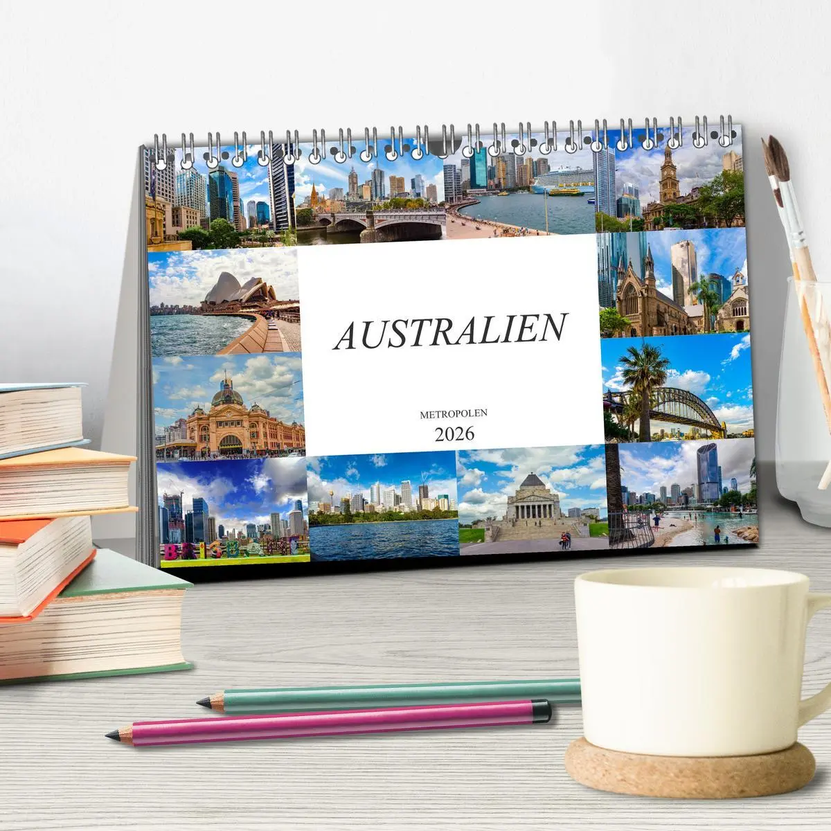 Bild: 9783457792612 | Australien Metropolen (Tischkalender 2026 DIN A5 quer), CALVENDO...