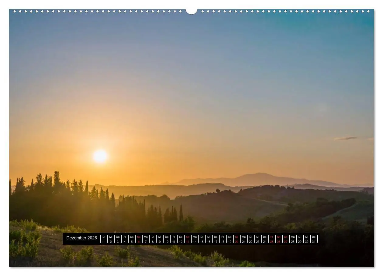 Bild: 9783516022612 | Toskana - 2026 (Wandkalender 2026 DIN A2 quer), CALVENDO...