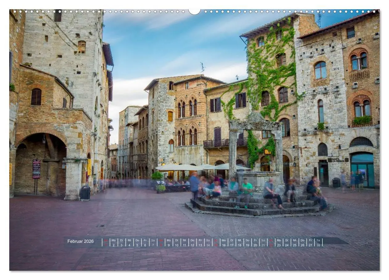 Bild: 9783516022612 | Toskana - 2026 (Wandkalender 2026 DIN A2 quer), CALVENDO...