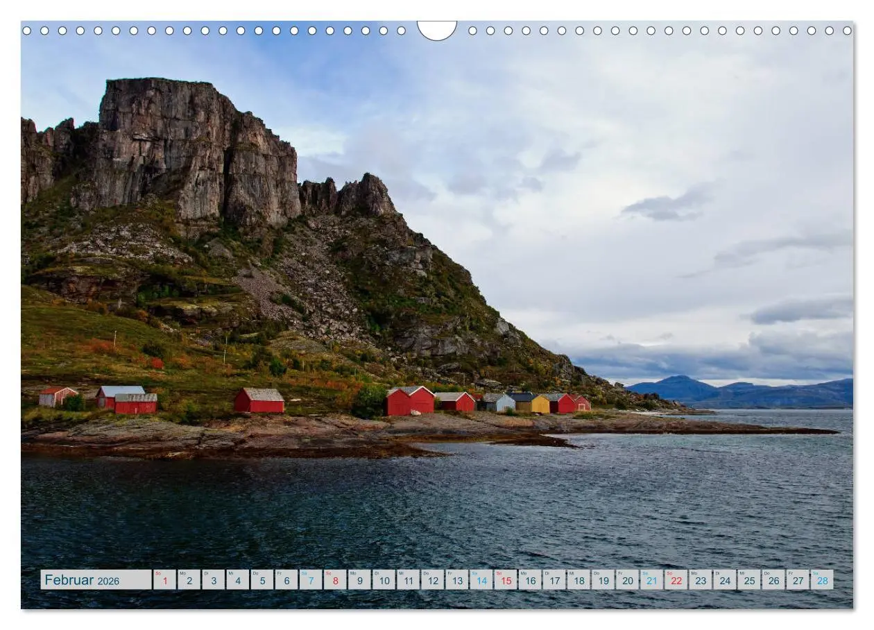 Bild: 9783516192612 | Norwegen - Hurtigruten (Wandkalender 2026 DIN A3 quer), CALVENDO...