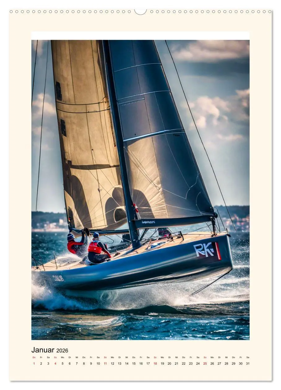 Bild: 9783516262612 | Spektakuläres Segeln (hochwertiger Premium Wandkalender 2026 DIN A2...