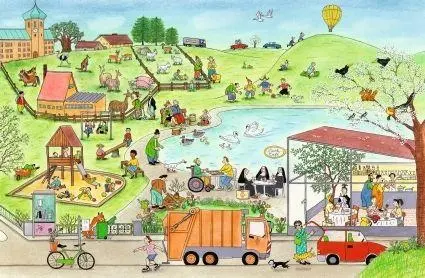 Bild: 9783836962612 | Frühlings-Wimmelbuch | Rotraut Susanne Berner | Buch | 16 S. | Deutsch