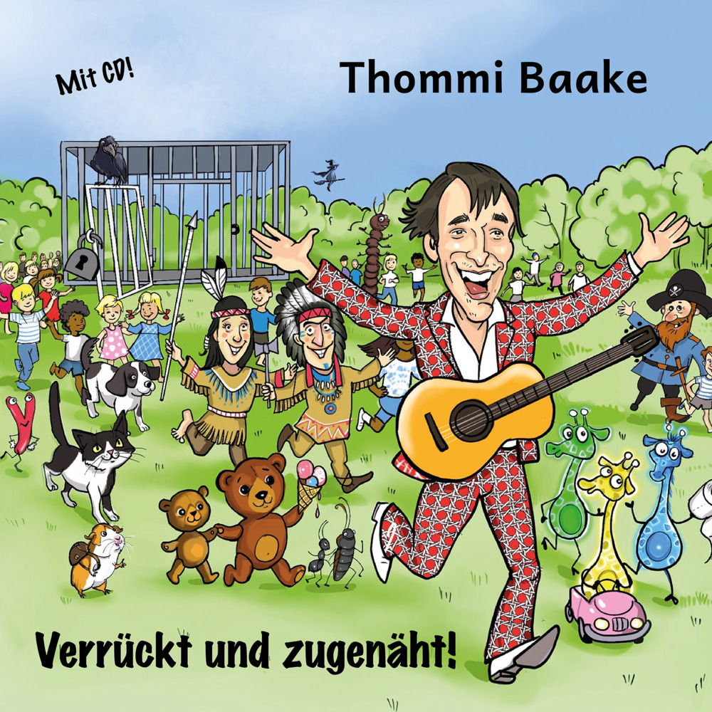 Cover: 9783959962612 | Verrückt und zugenäht! - Kinderliedergeschichten, m. 1 Audio-CD | 2023