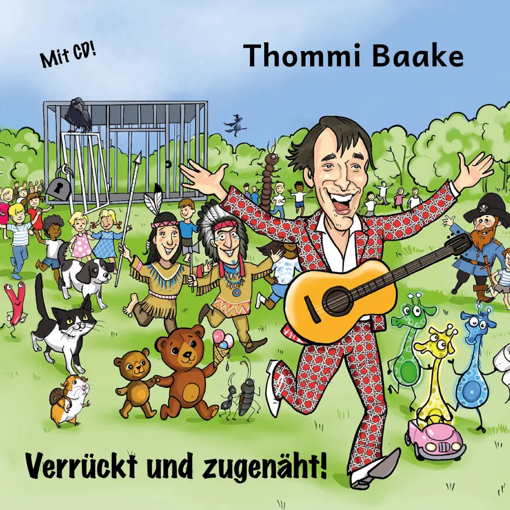 Cover: 9783959962612 | Verrückt und zugenäht! - Kinderliedergeschichten, m. 1 Audio-CD | 2023