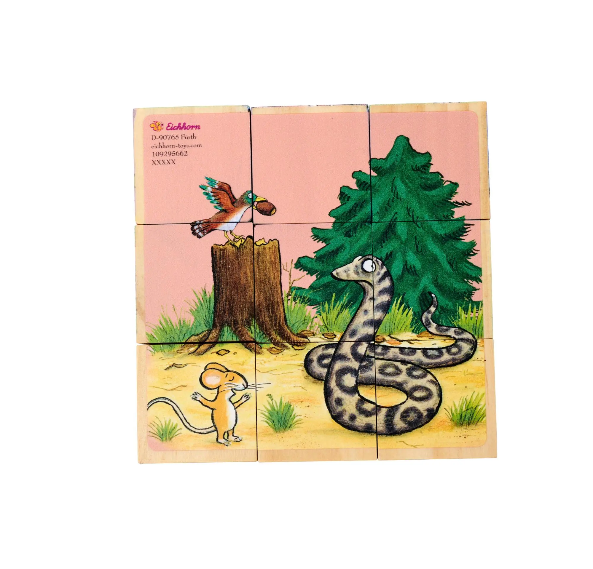 Bild: 4003046012712 | Grüffelo Bilderwürfel | Puzzle | 109295662 | Deutsch | 2025 | Eichhorn