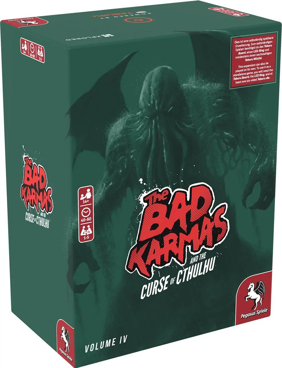 Cover: 4250231742712 | Teburu: The Bad Karmas and the Curse of Cthulhu: Volume 4...
