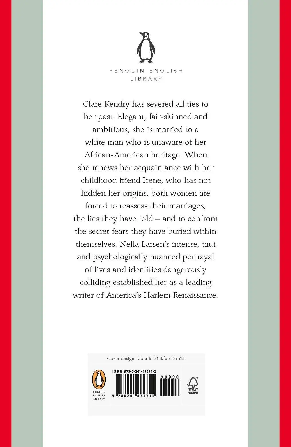 Rückseite: 9780241472712 | Passing | Nella Larsen | Taschenbuch | The Penguin English Library