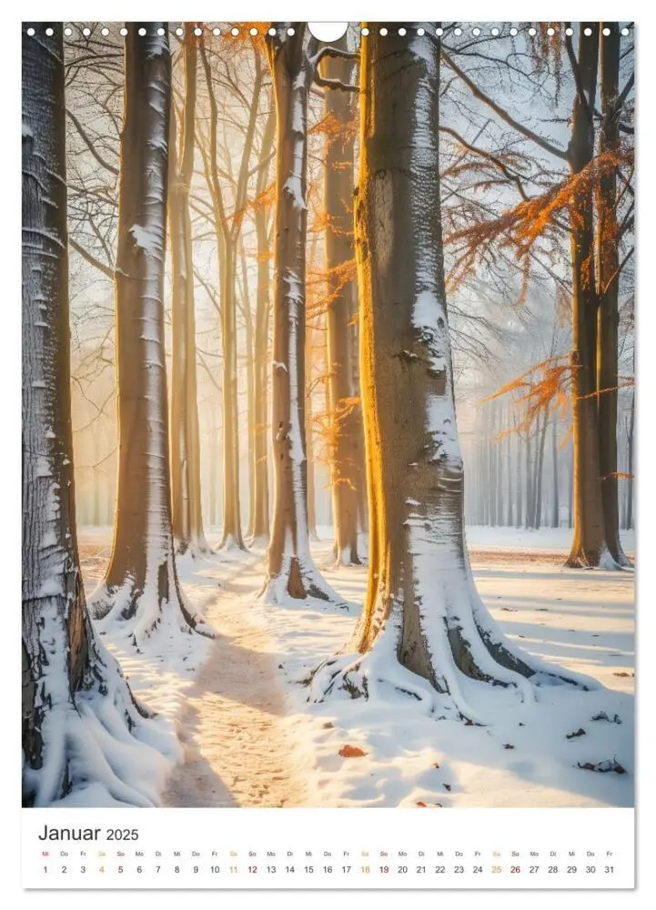 Bild: 9783383812712 | Mystische Pfade (Wandkalender 2025 DIN A3 hoch), CALVENDO...