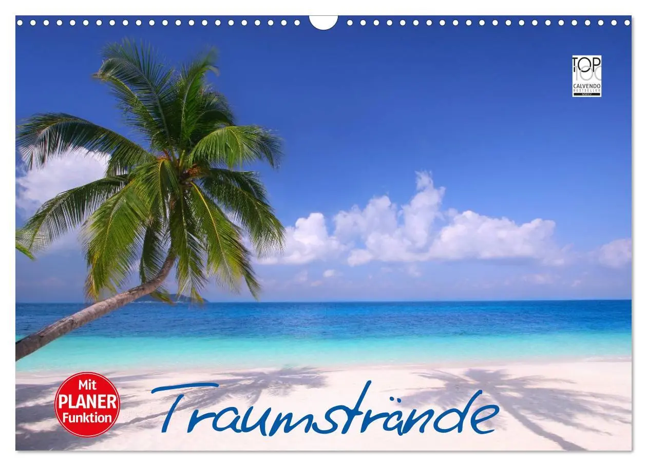 Cover: 9783516012712 | Traumstrände (Wandkalender 2026 DIN A3 quer), CALVENDO Monatskalender