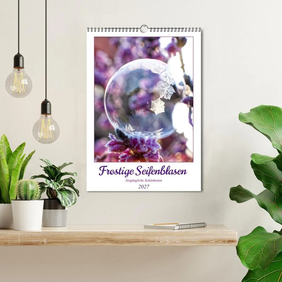 Bild: 9783569412712 | Frostige Seifenblasen (Wandkalender 2027 DIN A3 hoch), CALVENDO...