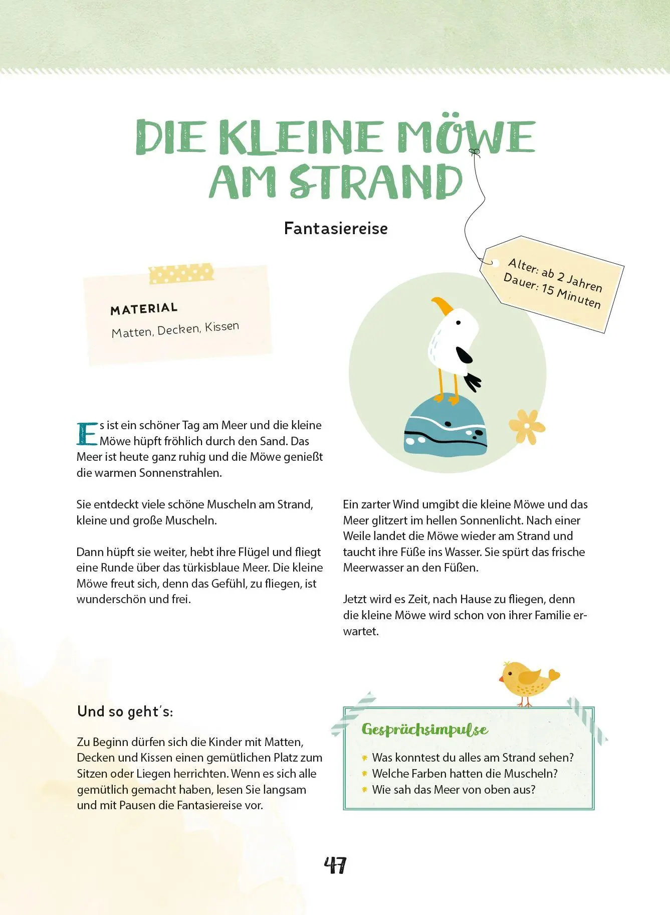 Bild: 9783960462712 | Die schönsten Entspannungs- und Yogaideen für Krippenkinder | Correia