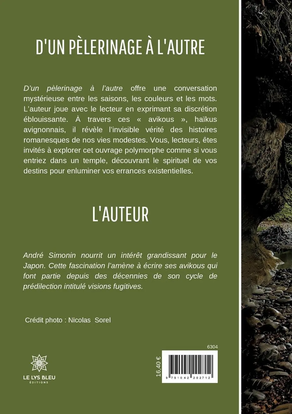 Rückseite: 9791042202712 | D'un pèlerinage à l'autre | André Simonin | Taschenbuch | Französisch
