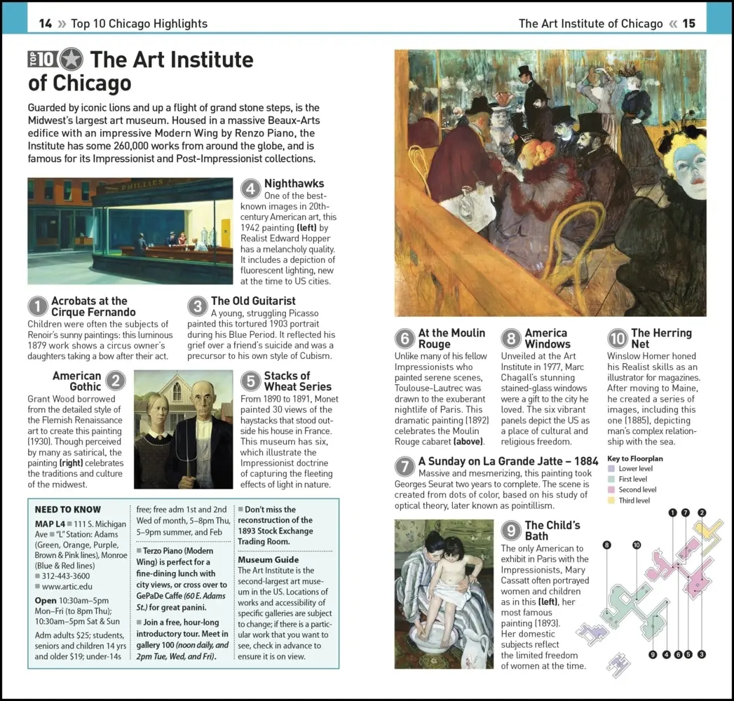 Bild: 9780241462812 | DK Top 10 Chicago | DK Travel | Taschenbuch | Englisch | 2024