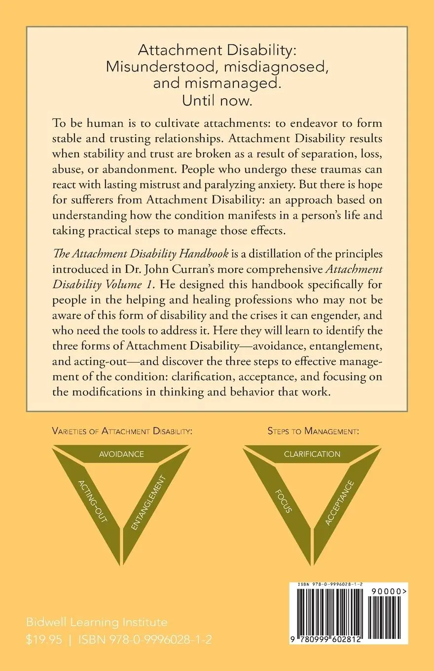 Rückseite: 9780999602812 | The Attachment Disability Handbook | John Curran | Taschenbuch | 2020