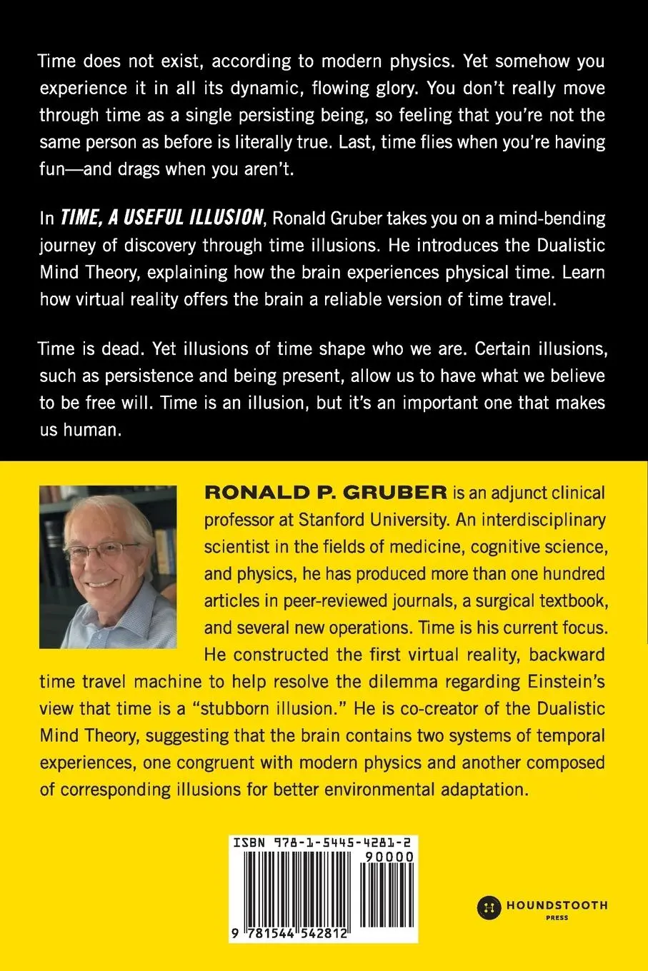 Rückseite: 9781544542812 | Time, a Useful Illusion | Temporal Perceptions That Make Us Human