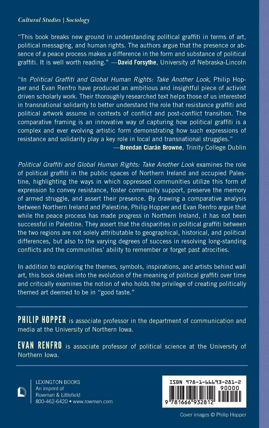 Rückseite: 9781666932812 | Political Graffiti and Global Human Rights | Take Another Look | Buch