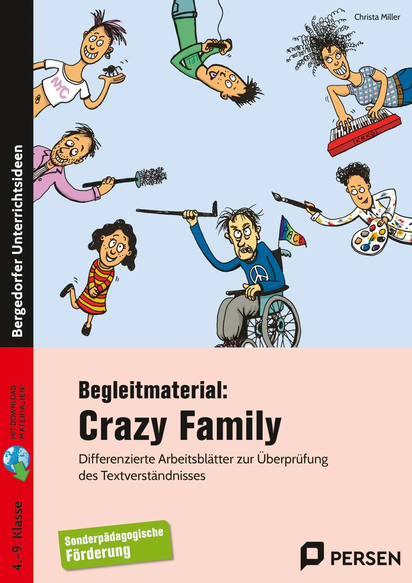 Cover: 9783403212812 | Begleitmaterial: Crazy Family | Christa Miller | Bundle | 1 Broschüre