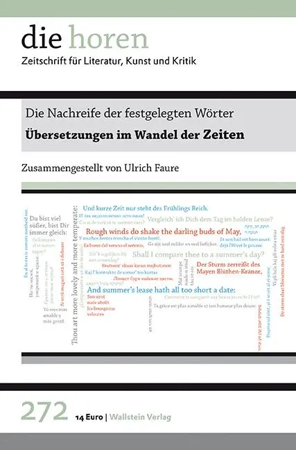 Cover: 9783835332812 | Die Nachreife der festgelegten Wörter | Ulrich Faure | Taschenbuch