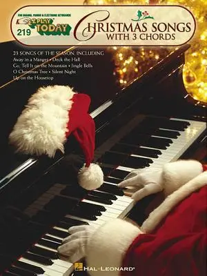Cover: 9780634032912 | Christmas Songs with 3 Chords | E-Z Play Today Volume 219 | Corp
