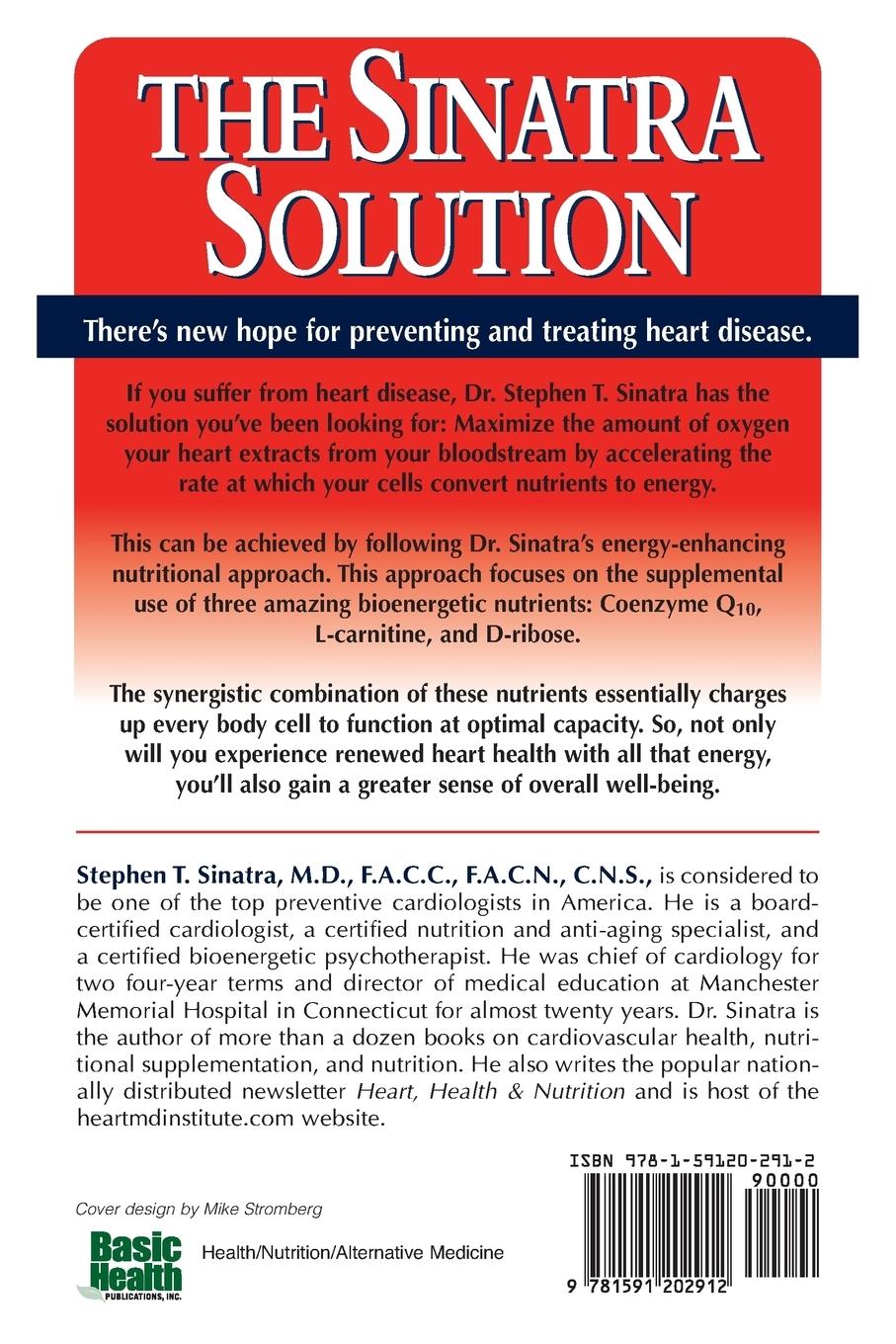 Rückseite: 9781591202912 | The Sinatra Solution | Metabolic Cardiology | M. D. Stephen T. Sinatra