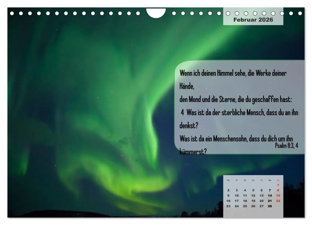 Bild: 9783457692912 | Bibelzitate, die Mut machen! (Wandkalender 2026 DIN A4 quer),...