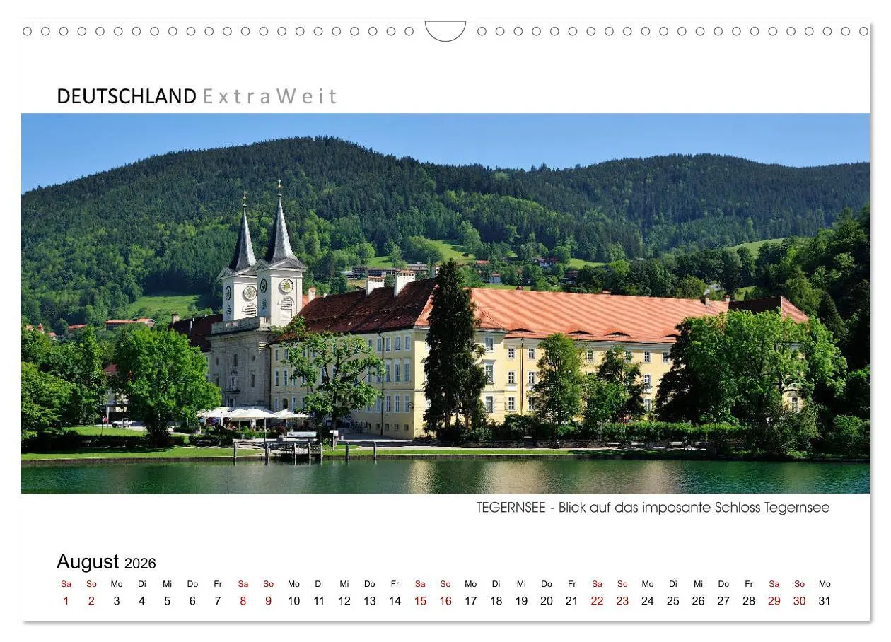 Bild: 9783457832912 | Weißblaue Impressionen vom Tegernsee (Wandkalender 2026 DIN A3...
