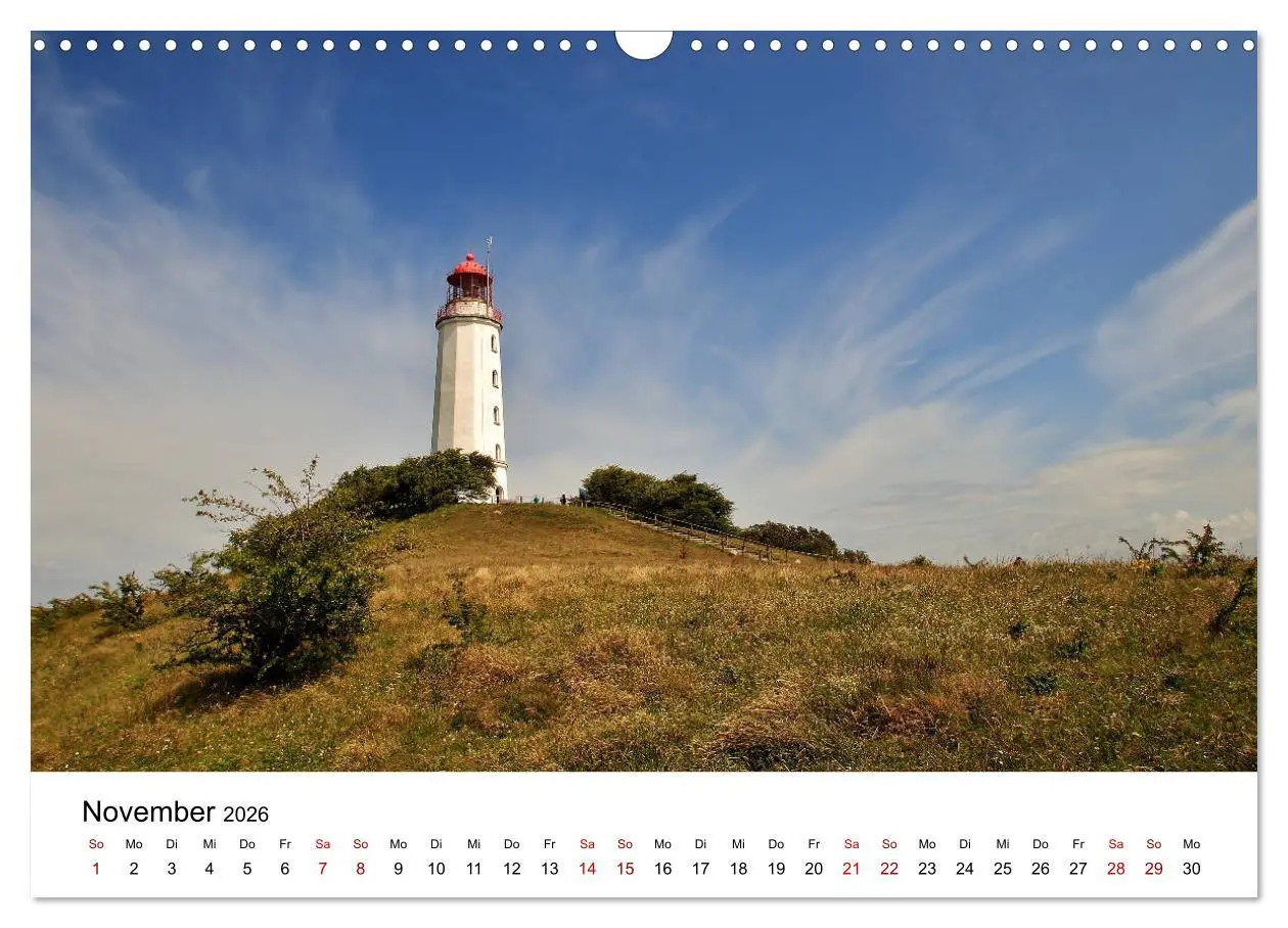 Bild: 9783457902912 | Ein Tag auf der Insel Hiddensee (Wandkalender 2026 DIN A3 quer),...