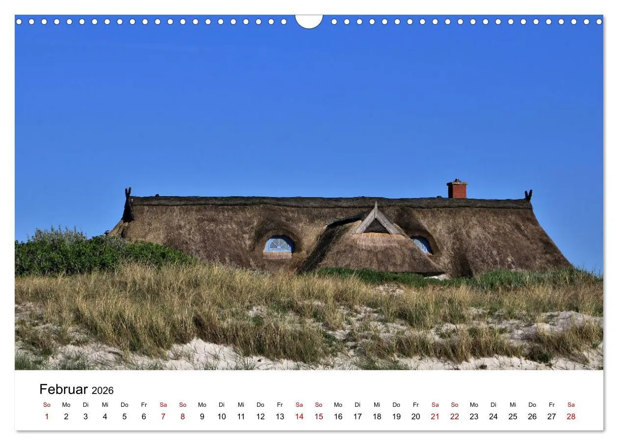 Bild: 9783457902912 | Ein Tag auf der Insel Hiddensee (Wandkalender 2026 DIN A3 quer),...