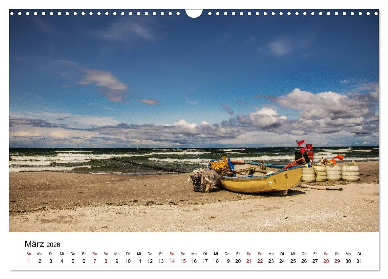Bild: 9783457902912 | Ein Tag auf der Insel Hiddensee (Wandkalender 2026 DIN A3 quer),...