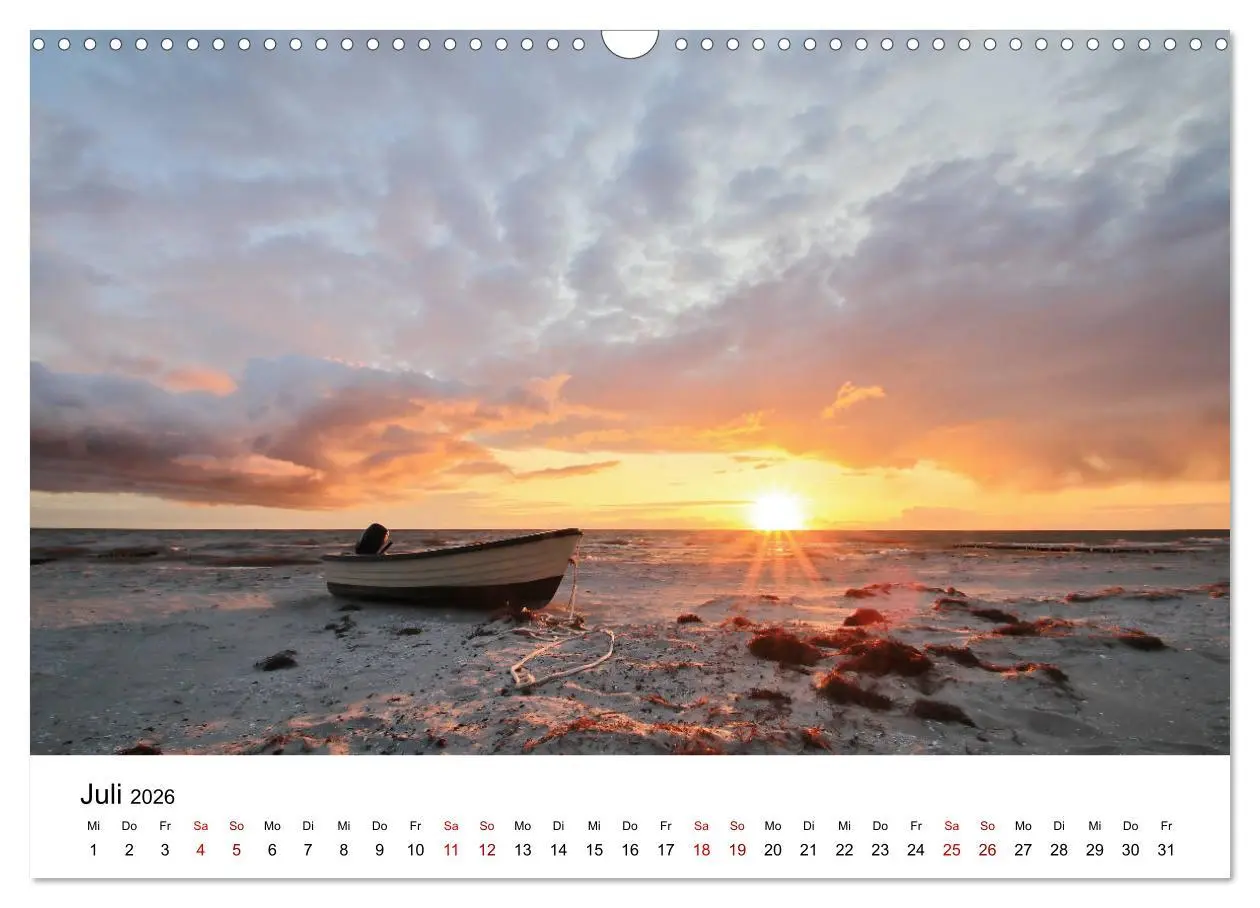 Bild: 9783457902912 | Ein Tag auf der Insel Hiddensee (Wandkalender 2026 DIN A3 quer),...