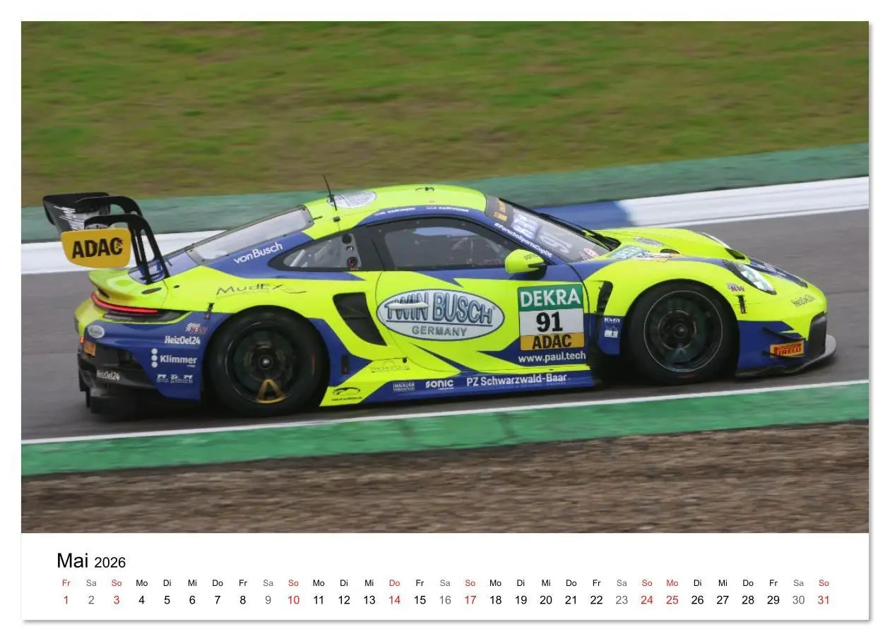 Bild: 9783516232912 | Motorsport aus Zuffenhausen (Wandkalender 2026 DIN A2 quer),...