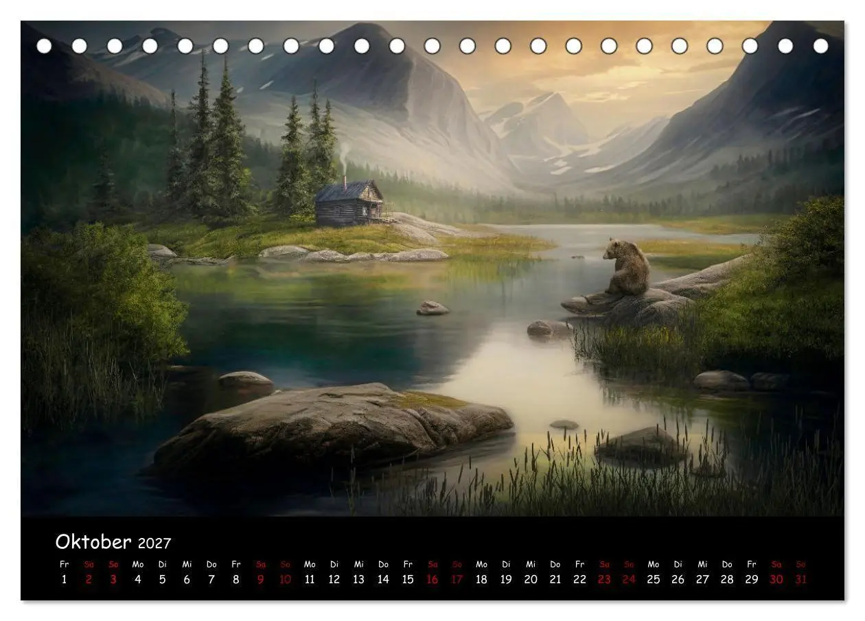 Bild: 9783569322912 | Ein Traum von Einsamkeit (Tischkalender 2027 DIN A5 quer), CALVENDO...