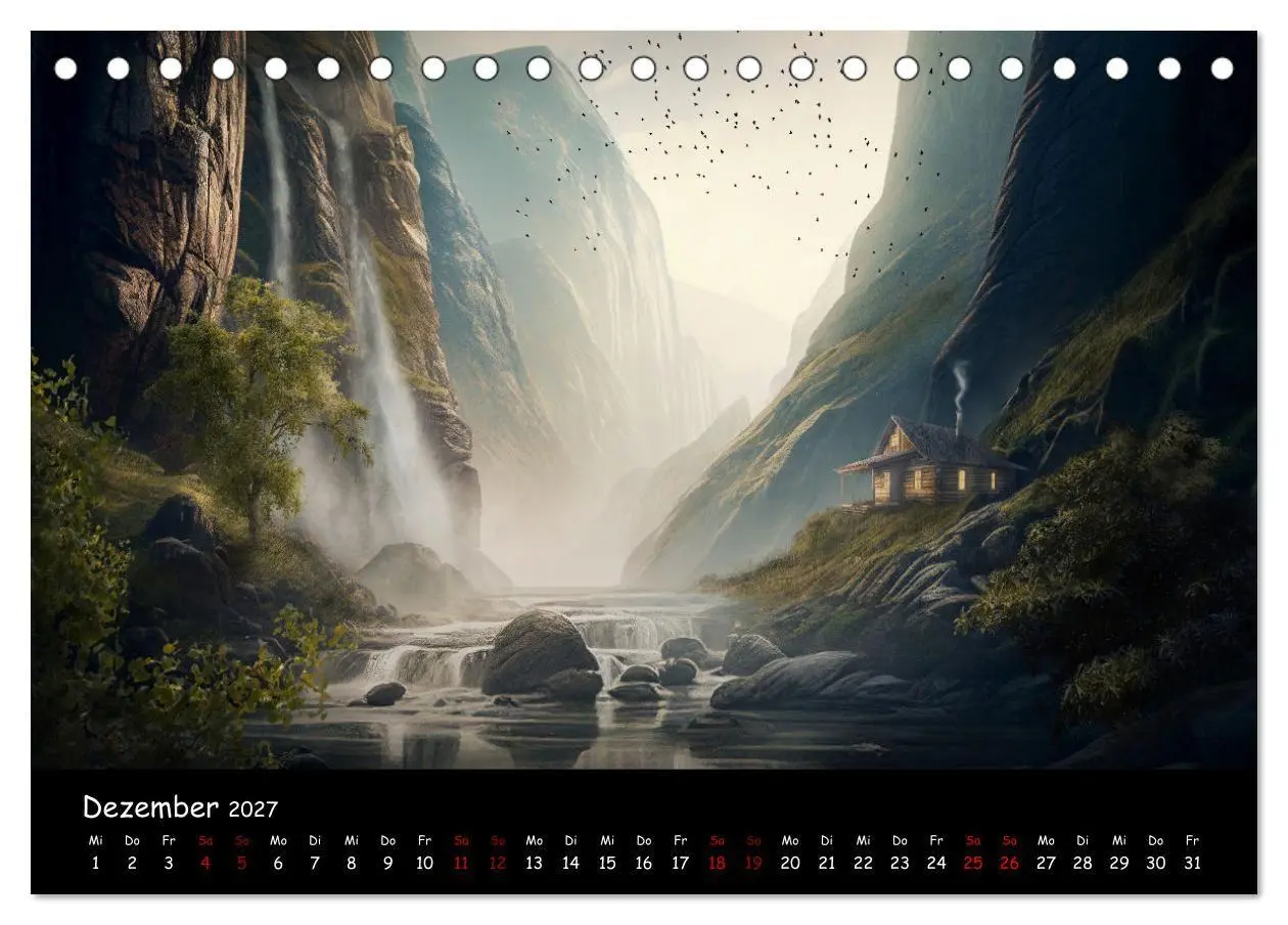 Bild: 9783569322912 | Ein Traum von Einsamkeit (Tischkalender 2027 DIN A5 quer), CALVENDO...