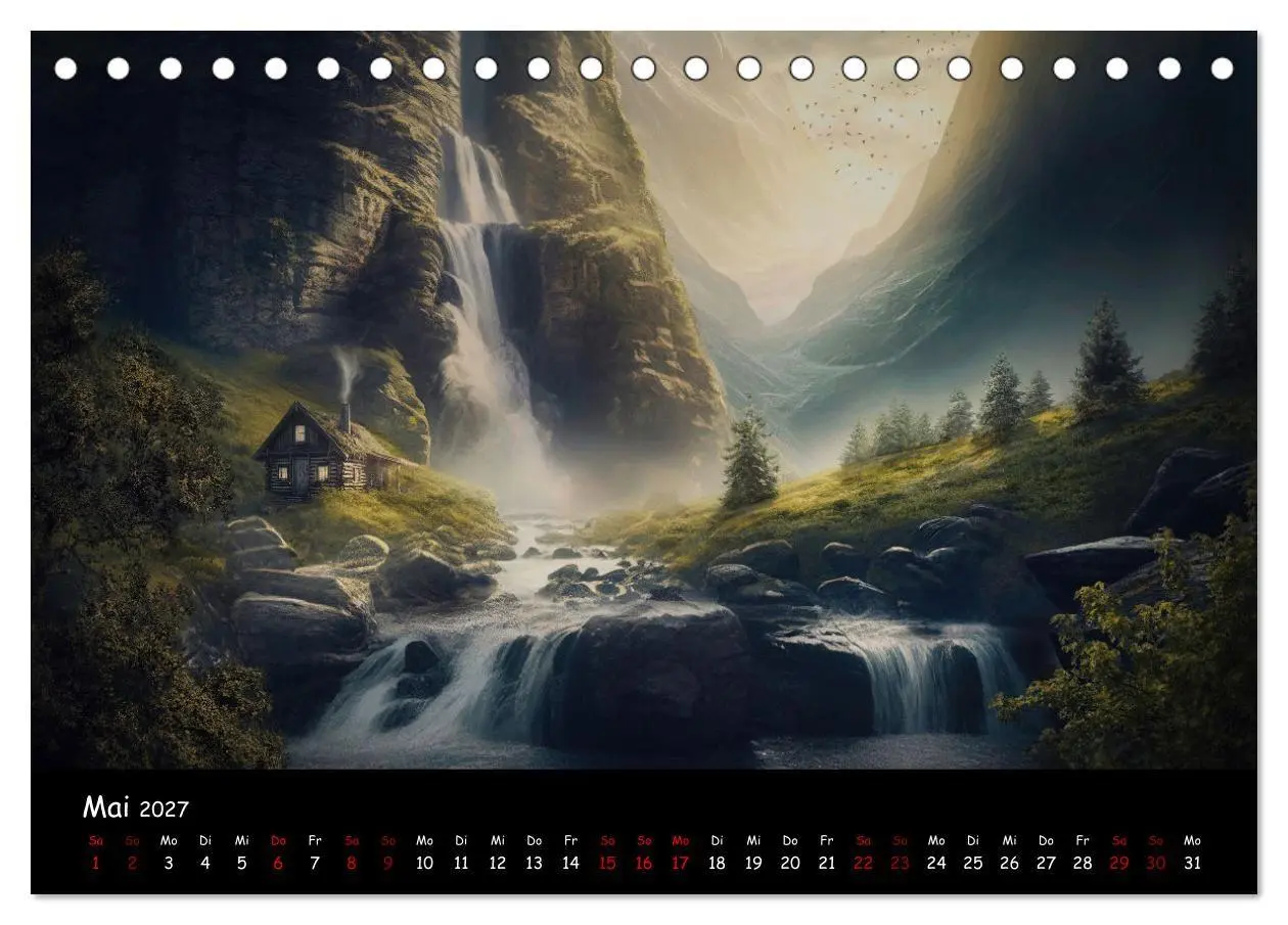 Bild: 9783569322912 | Ein Traum von Einsamkeit (Tischkalender 2027 DIN A5 quer), CALVENDO...