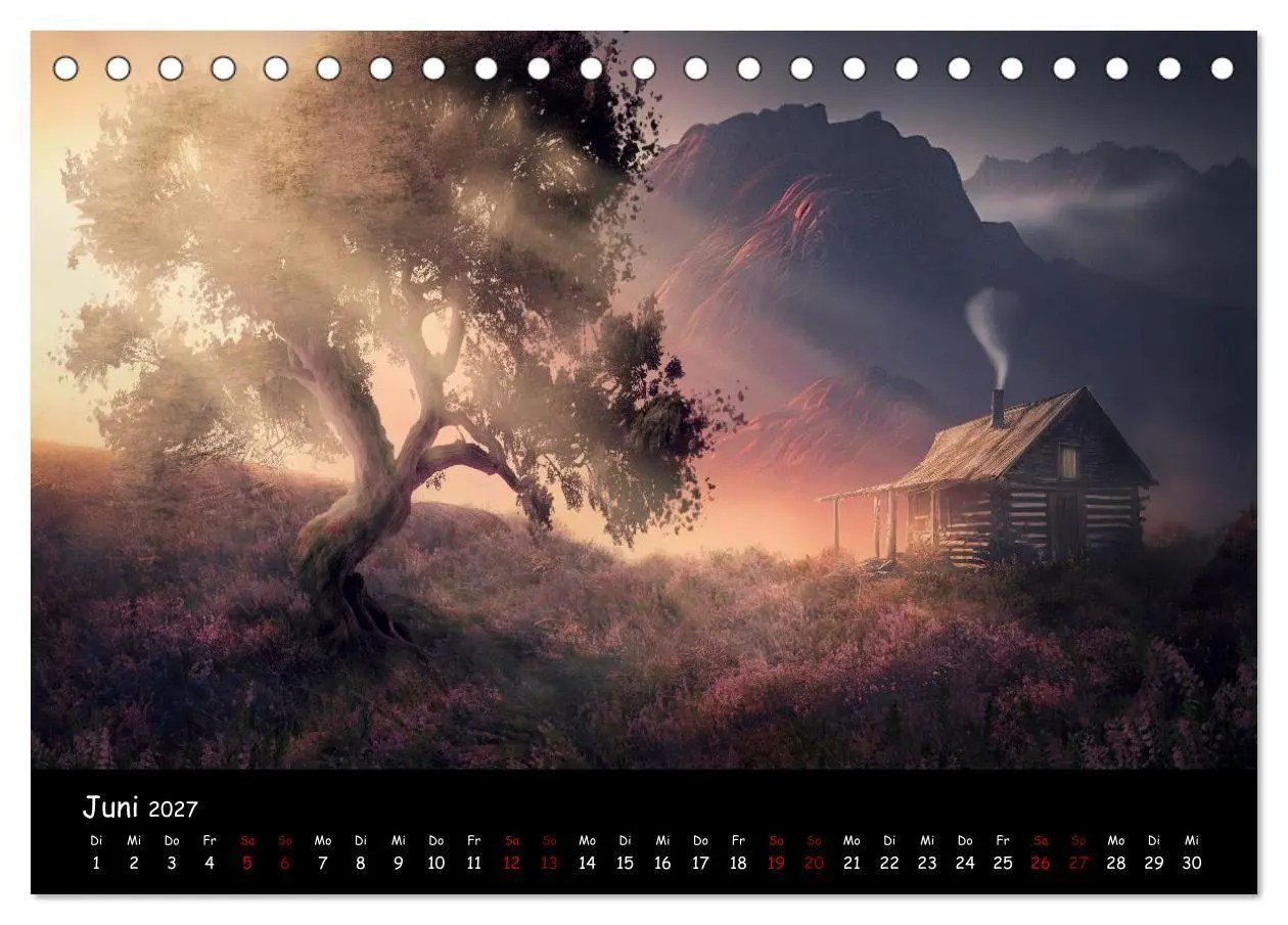 Bild: 9783569322912 | Ein Traum von Einsamkeit (Tischkalender 2027 DIN A5 quer), CALVENDO...